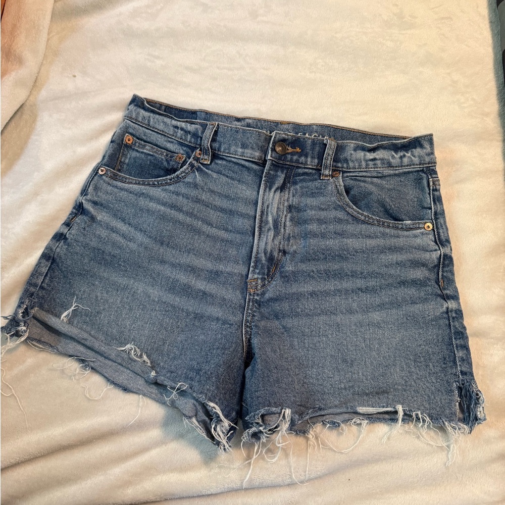American Eagle Outfitters highest rise 90s boyfriend Denim Shorts